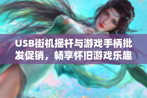 USB街机摇杆与游戏手柄批发促销，畅享怀旧游戏乐趣！