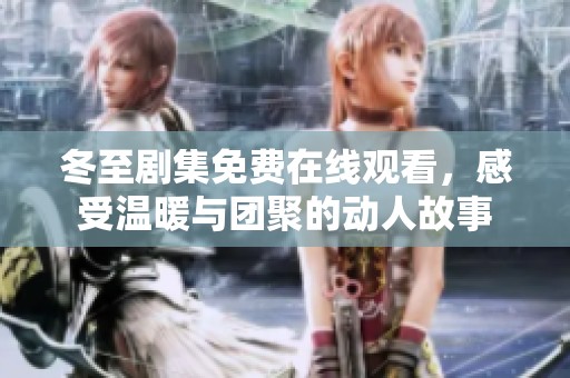 冬至剧集免费在线观看，感受温暖与团聚的动人故事