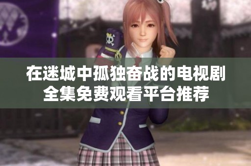 在迷城中孤独奋战的电视剧全集免费观看平台推荐