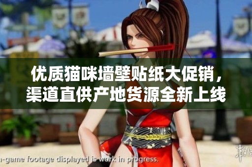 优质猫咪墙壁贴纸大促销，渠道直供产地货源全新上线
