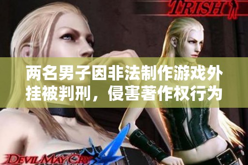 两名男子因非法制作游戏外挂被判刑，侵害著作权行为受到法律制裁