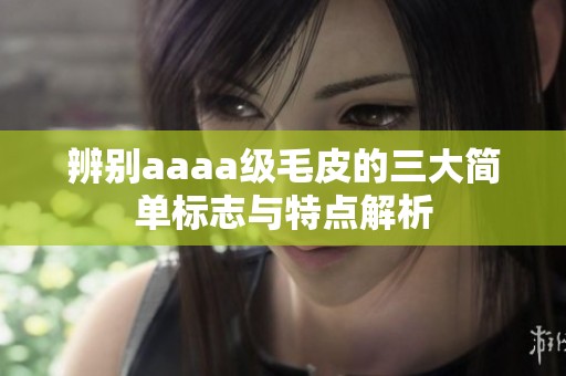 辨别aaaa级毛皮的三大简单标志与特点解析