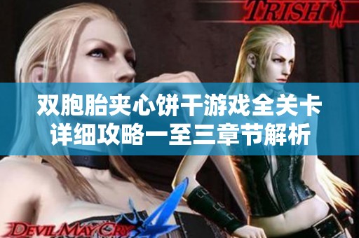 双胞胎夹心饼干游戏全关卡详细攻略一至三章节解析